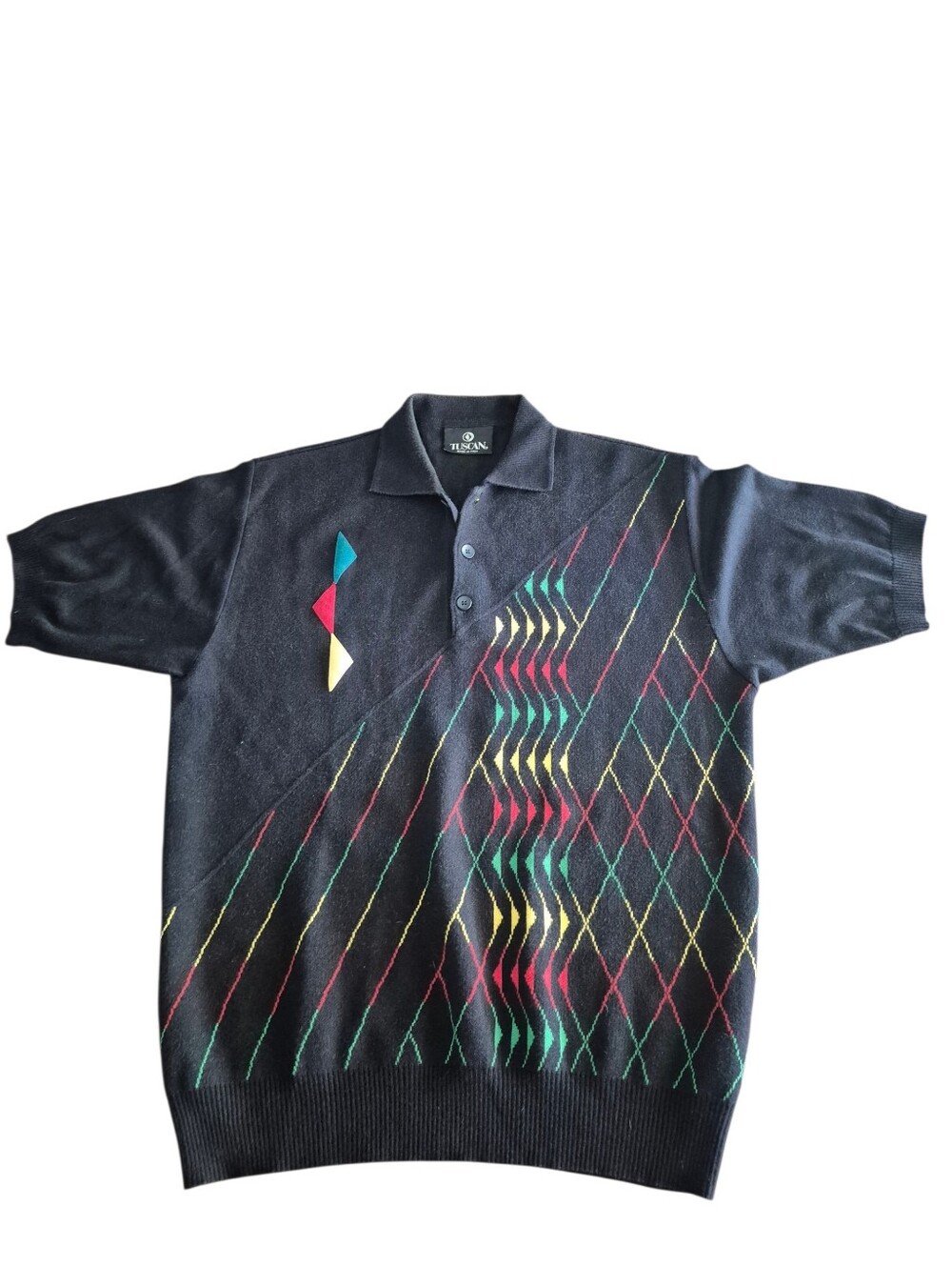 Retro 50s Polo Shirt Medium